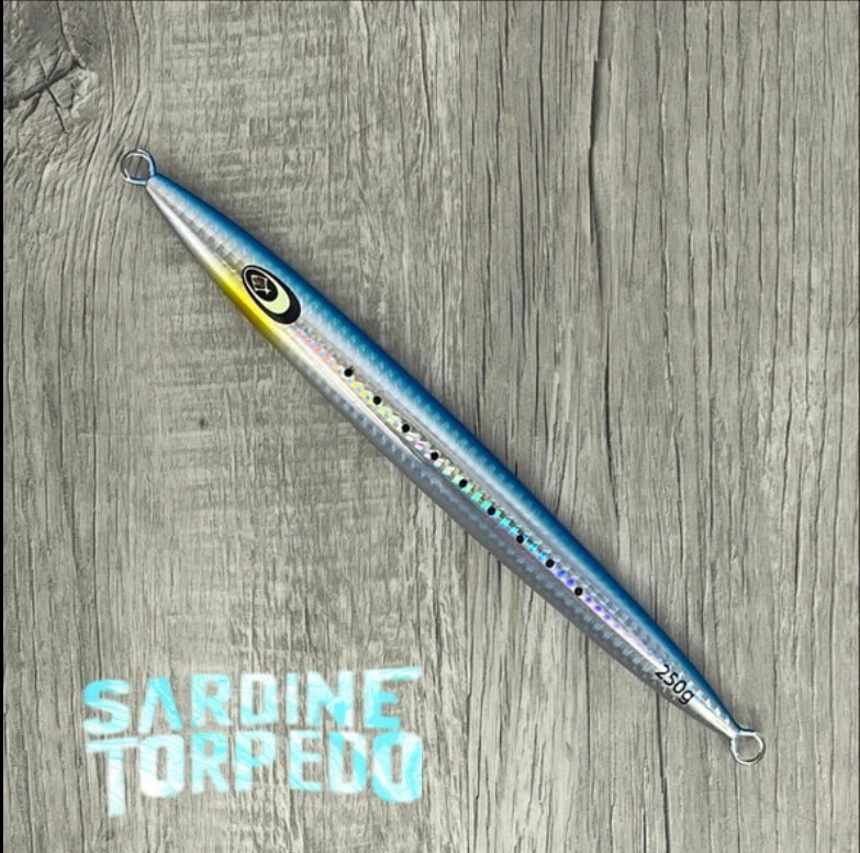 "Torpedo" Sardine UV Slow Pitch Jig