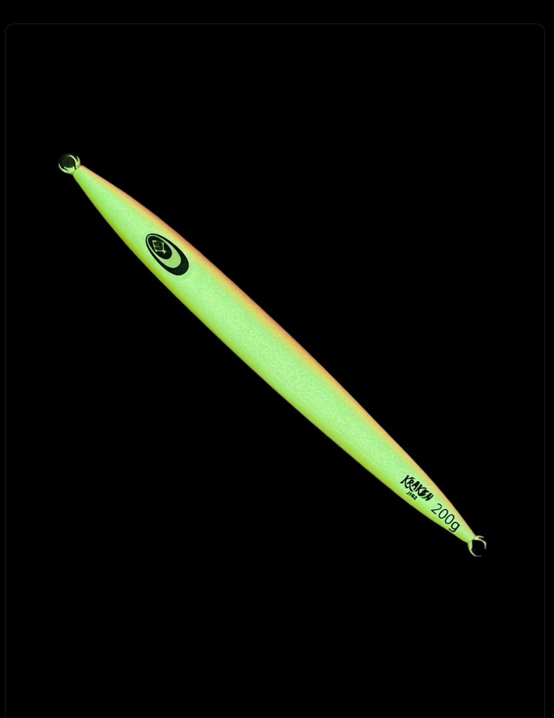 "Torpedo" Super Glow" Slow Pitch Jig