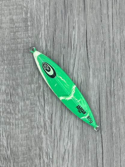 "Mayhem Mini " Green Monster Slow Pitch Jig