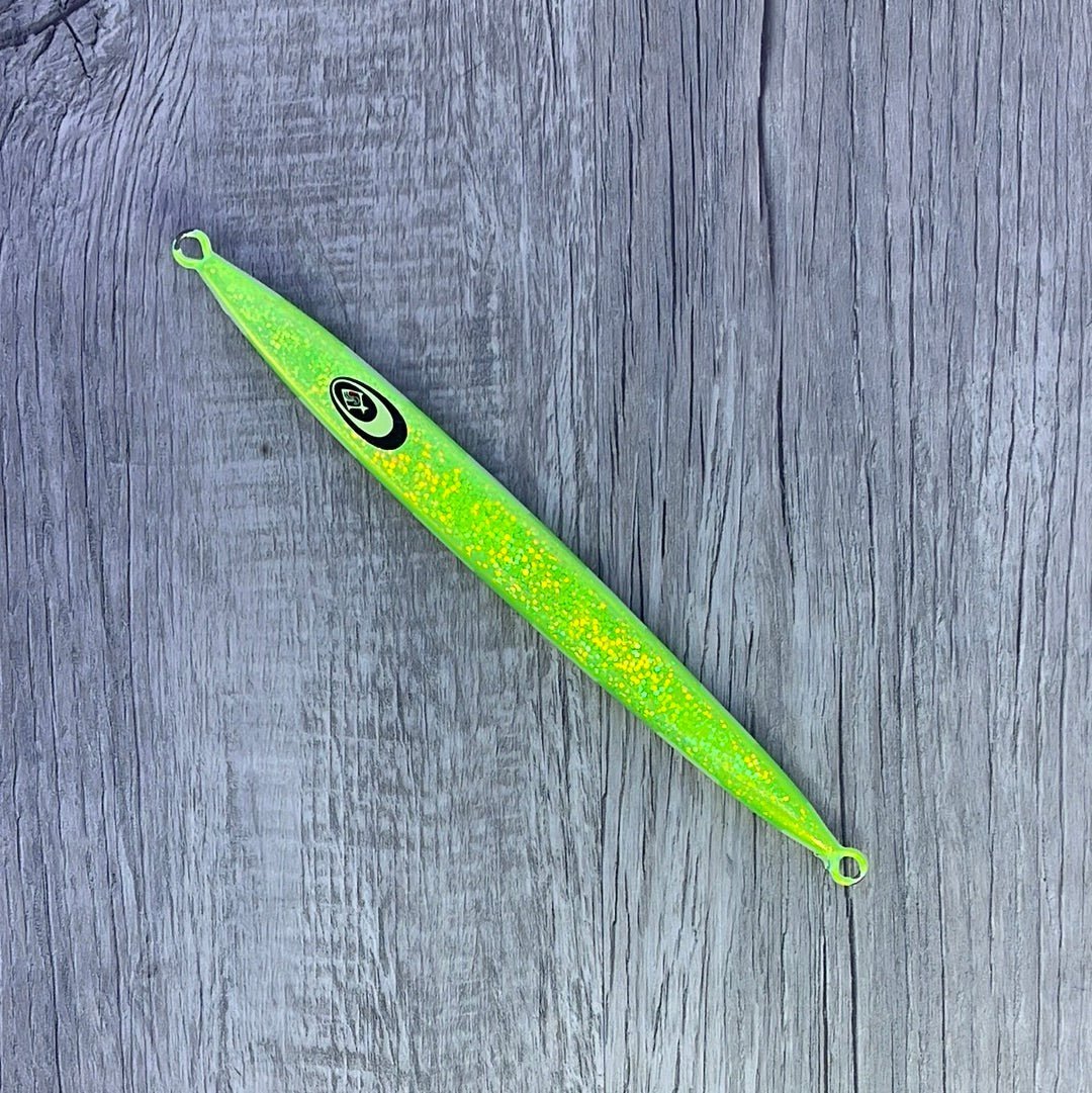 "Torpedo" Chartreuse UV/Glow" Slow Pitch Jig