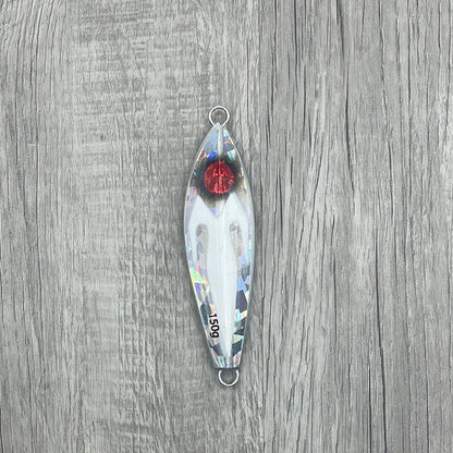 "Gogg" Silver Glow Slow Pitch Jig