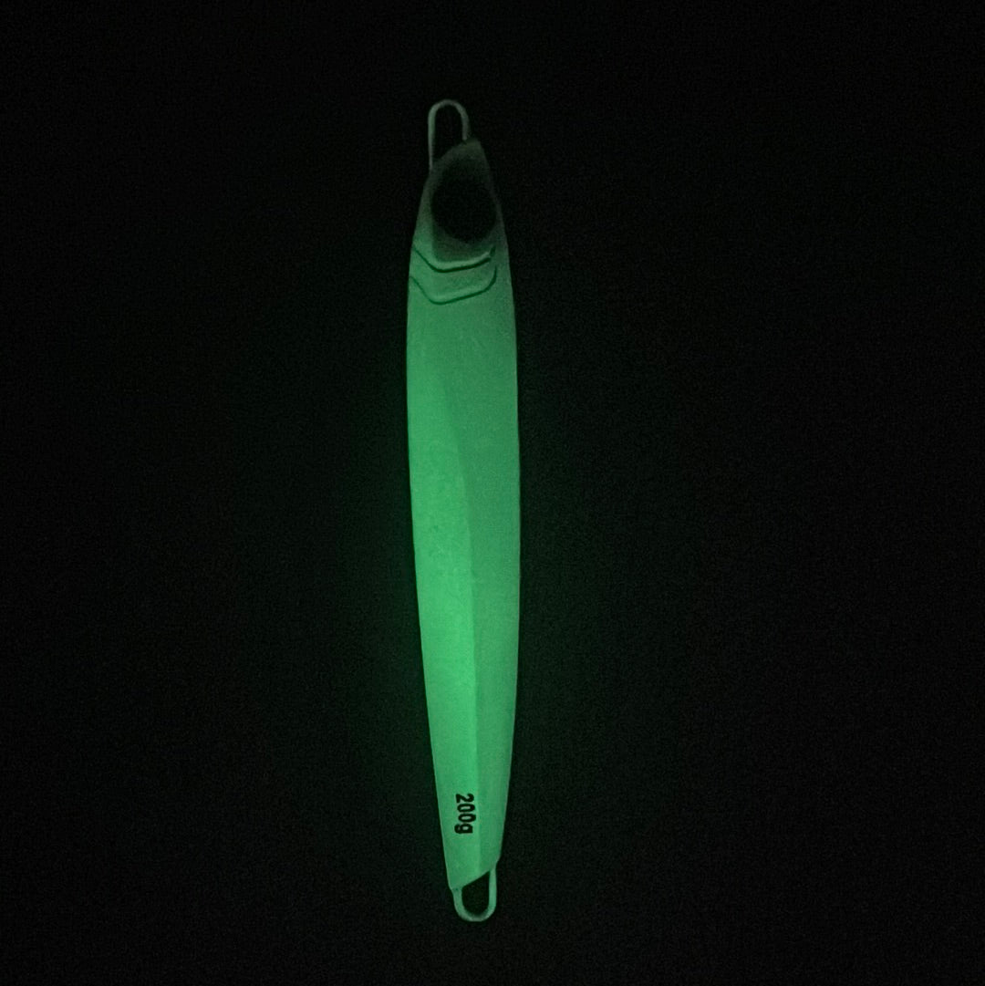 "Bait Strip" Ghost Glow Slow Pitch Jig